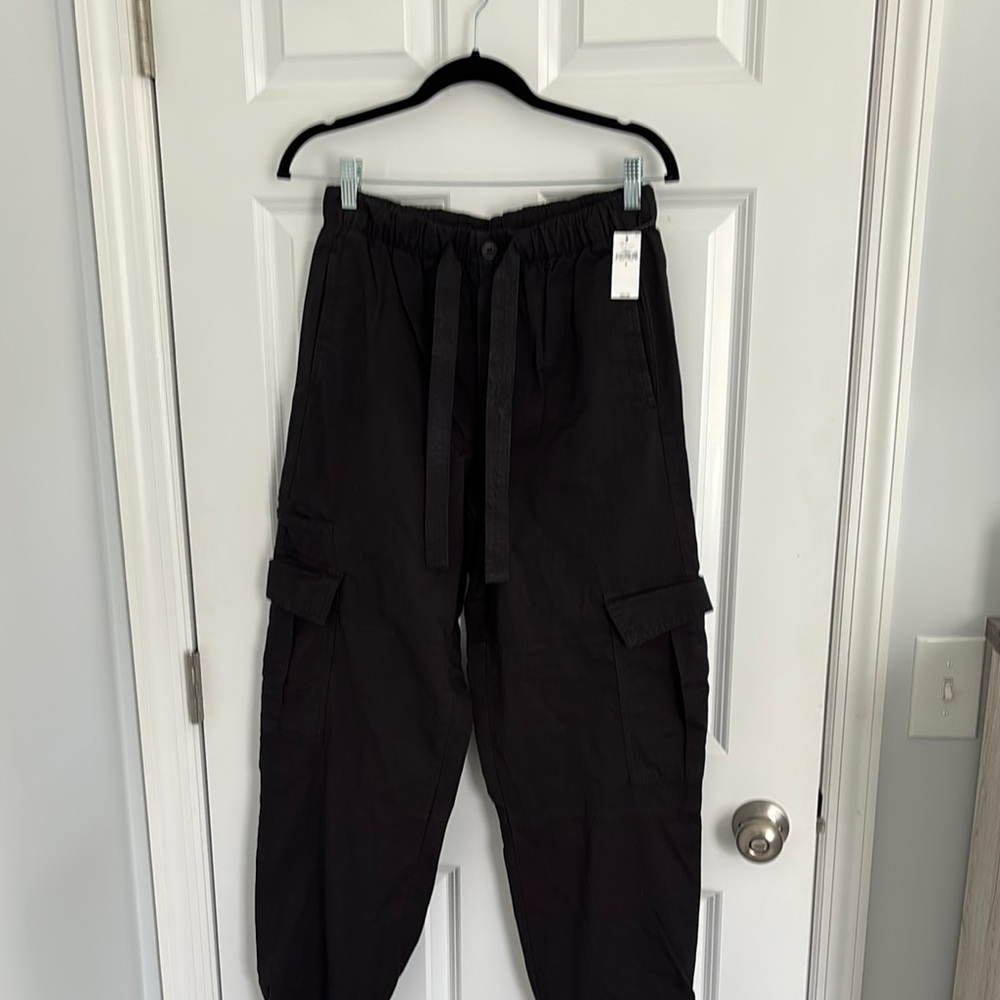 GAP Black Cargo Pants size S